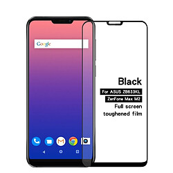 Wewoo Film de verre trempé plein écran Diamond 9H 2.5D pour ASUS Zenfone Max (M2) ZB633KL (Noir)