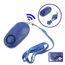 Wewoo Alarme sonore bleu Sécurité d'alarme personnelle avec lampe de poche / sangle de cou