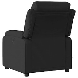 Acheter vidaXL Fauteuil de massage inclinable électrique Noir Tissu