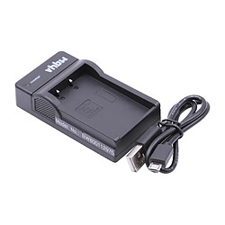 vhbw Chargeur USB de batterie compatible avec Olympus OM-D E-M10 Mark IV, E-M10 batterie appareil photo digital, DSLR, action cam