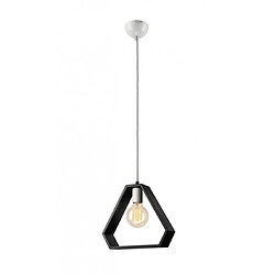 Lumière Suspension Wire Bois,acier Wenge 1 ampoule 100cm