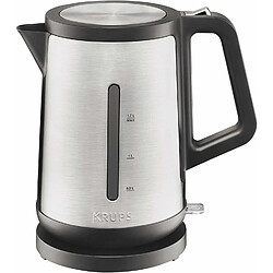 Krups bouilloire électrique de 1,7L sans fil 2400W gris noir