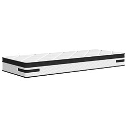 Avis Maison Chic Matelas à ressorts ensachés moyen plus, Matelas doux 90x200 cm -GKD95888