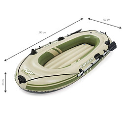 Acheter Bateau Gonflable Bestway Hydro-Force Voyager 300 243x102x31 cm 2 Personnes Pagaies