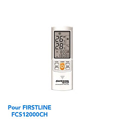 Superior Télécommande de remplacement climatisation pour FIRSTLINE FCS12000CH