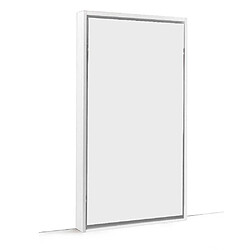 Inside 75 TONIC Armoire lit verticale compacte ultra plate blanc mat couchage 90 * 200 cm