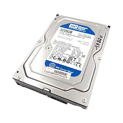 Disque Dur 320Go SATA 3.5 Western Digital Caviar Blue WD3200AAKX-073CA1 7200rpm 16Mo - Reconditionné