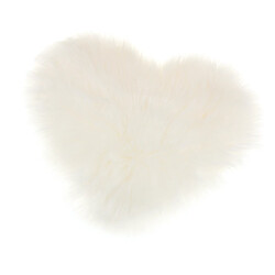 Avis amour forme shaggy doux peau de mouton tapis tapis de fausse fourrure 5cm pile blanc