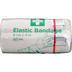 Bandage élastique avec clip 8cm x 4m