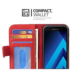 Avis Cadorabo Coque Samsung Galaxy A3 2017 Etui en Rouge