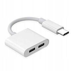 GUPBOO Adaptateur de charge audio USB-C 2 en 1 pour Google Pixel 6/ Pro,JL1588