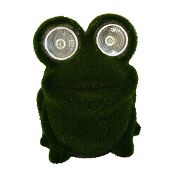 La Résine S'assemblant Les Figurines Animales Solaires De Jardin LED Allume La Grenouille D'ornement De Pelouse