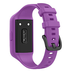 Avizar Bracelet pour Huawei Band 7 / 6 Pro / 6 / Honor Band 6 Silicone Souple Violet