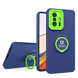 Coque en TPU antichoc avec béquille bleu vert pour votre Xiaomi 11T/11T Pro