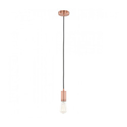 Luminaire Center Douille suspendue moderne Moderna Cuivre rouge