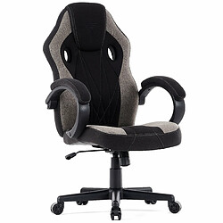 Sense7 SENSE 7 Prism | Siège Gamer Fabric Gaming Chair noir et gris