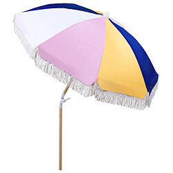 Acheter Beliani Parasol de jardin d 150 cm multicolore MONDELLO