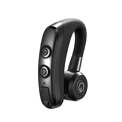 Wewoo mains libres Bluetooth sans fil écouteurs voiture casques téléphone avec micro (noir)