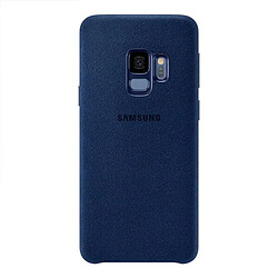 Samsung Coque smartphone Coque en Alcantara Bleu pour S9