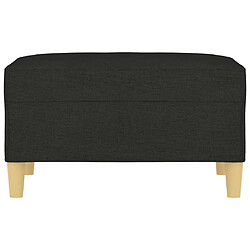 Avis Maison Chic Repose-pied,Tabouret confortable Noir 70x55x41 cm Tissu -MN35171