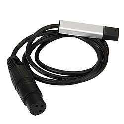 Wewoo Câble adaptateur 1 m USB 2.0 vers DMX512