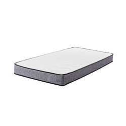 Beliani Matelas à ressorts ensahcés ferme 90 x 200 cm BLISS