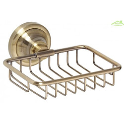 Bemeta - Maison De La Tendance Porte-savon en grille RETRO en laiton 14x6,5x14,2 cm