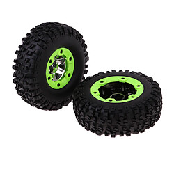 4x Pneus en Caoutchouc Avec Roues en Métal Pour Wltoys 12428 1/12 Rc Buggy Parts pas cher