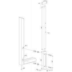 Locinox VERROU DE SOL APPLIQUE A VISSER