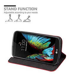 Acheter Cadorabo Coque LG K10 2016 Etui en Rouge