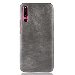 Wewoo Coque antichoc Litchi Texture PC + PU pour HuP30 (Gris)