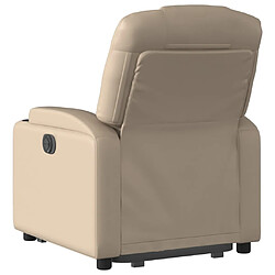 Acheter vidaXL Fauteuil inclinable électrique cappuccino similicuir