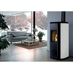 Avis Poêle à granulés de bois 5.5kw blanc/noir - mael5blanc - SUPRA