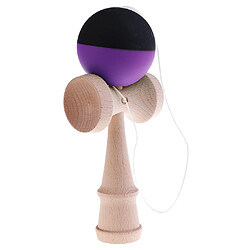 Avis 1pc En Bois Japonais Kendama Ball Tribute Traditionnel Jouet Exercice Double Couleur