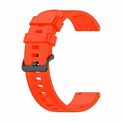 PHONECARE Bracelet en Silicone Souple Avec Bloucle pour Huawei Watch 3 Pro - Orange