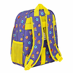 Cartable SuperThings Guardians of Kazoom Violet Jaune (27 x 33 x 10 cm)