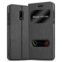 Cadorabo Coque Nokia 6 2017 Etui en Noir