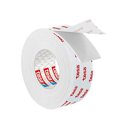 TESA Double-face de fixation - Pour papier peint & plâtre - Charge supportée : 10 Kg / m