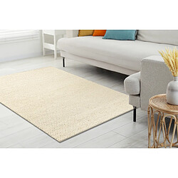 Acheter RUGSX Tapis en laine TAHAR 99004B crème - TISSÉ MAIN boucle, uniforme 200x290 cm