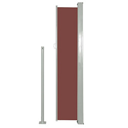 Avis vidaXL Auvent latéral rétractable de patio 160 x 300 cm Marron