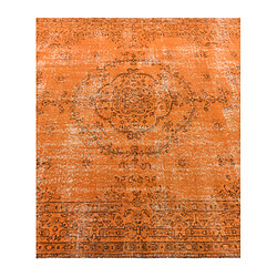 Vidal Tapis de laine 254x165 orange Ultra Vintage pas cher