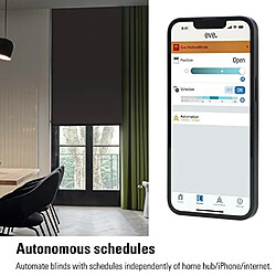 Avis Elgato Kit de motorisation Eve MotionBlinds pour stores enrouleurs ? Moteur adaptable sur stores intérieurs existants (Apple HomeKit), programmable, sans passerelle, Bluetooth/Thread