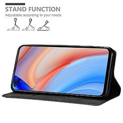 Cadorabo Coque Oppo Reno4 PRO Etui en Brun