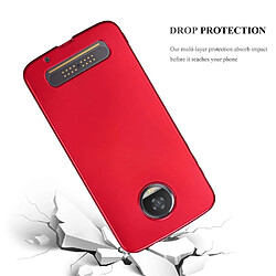 Avis Cadorabo Coque Motorola MOTO Z2 Etui en Rouge