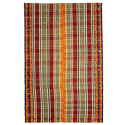 Vidal Tapis de laine 261x166 orange Jajim