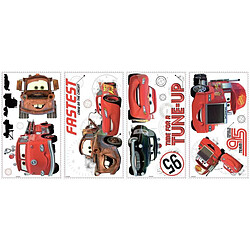 Thedecofactory DISNEY CARS - Stickers repositionnables Cars, film d'animation Disney