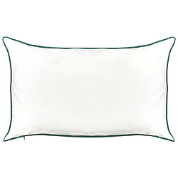 Acheter Beliani Lot de 2 coussins Coton 30 x 50 cm Texte Blanc