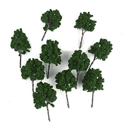 Lot 10 Modèle Arbre Echelle Train HO életronique Paysage 1:100 Vert Foncé