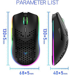 Acheter Yonis Souris Gaming Sans Fil RGB Ultra Légère