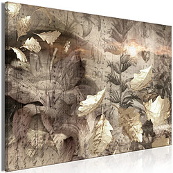 Decoshop26 Tableau toile de décoration murale impression premium en 1 partie sur châssis en bois motif Crépuscule d'automne 30x20cm 11_0015769